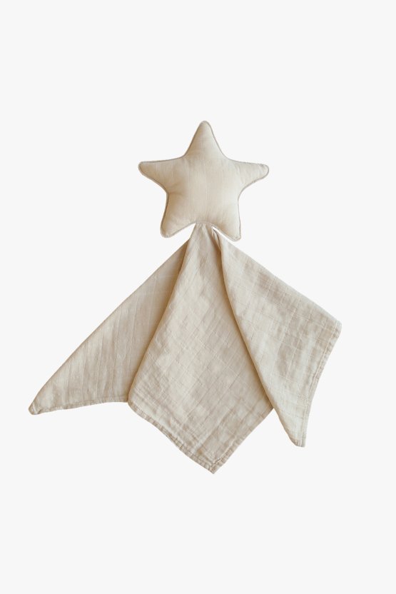 Star Lovey Blanket - Fog