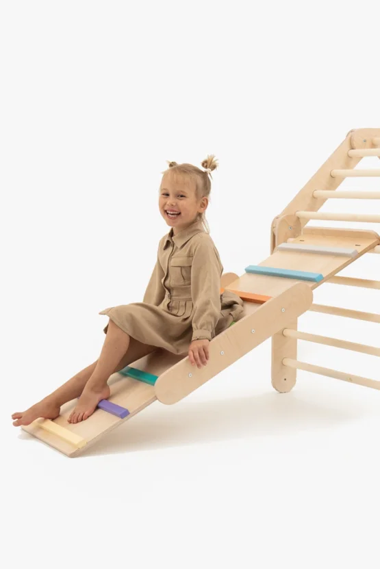 Colored bar ramp