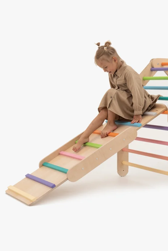 Colored bar ramp