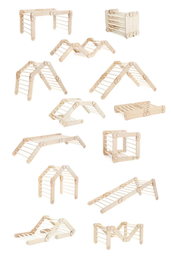 Climber & stone ramp