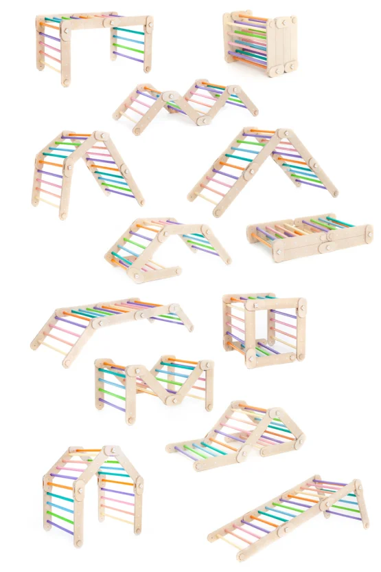 Colored Climber & 2 ramps