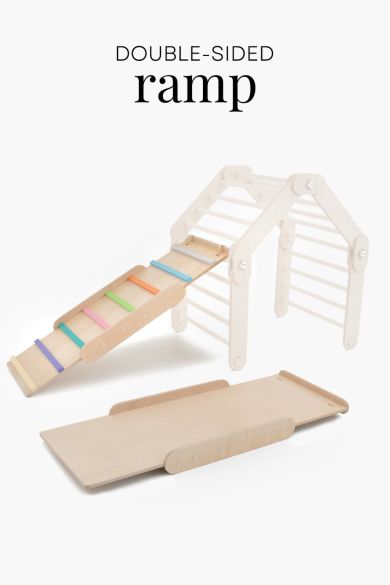 Image of Colored Climber & bar ramp