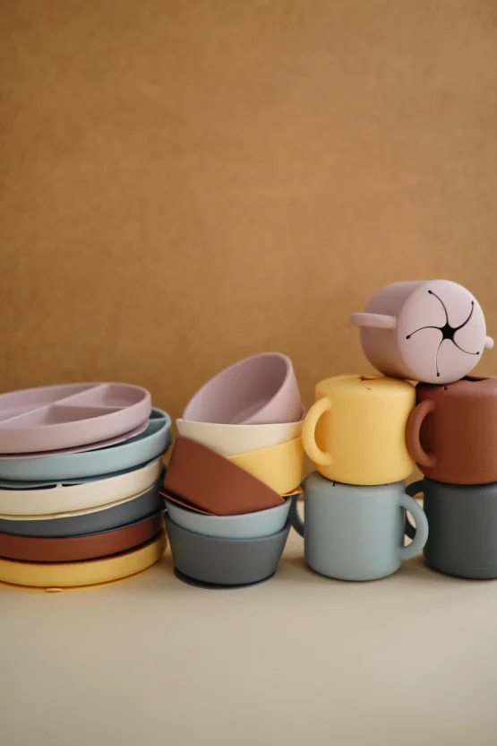 Silicone Suction Bowl - Daffodil