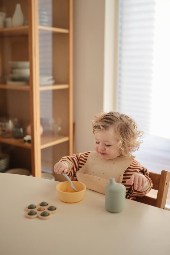 Silicone Suction Bowl - Daffodil