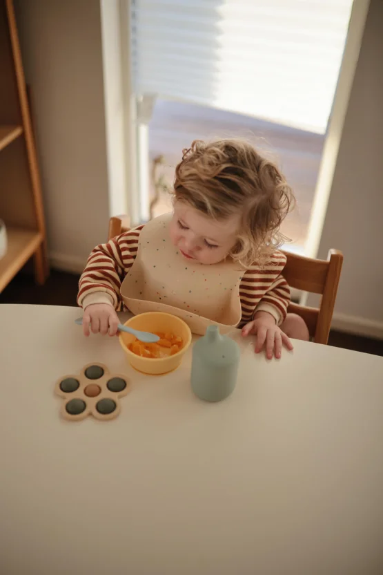 Silicone Suction Bowl - Daffodil