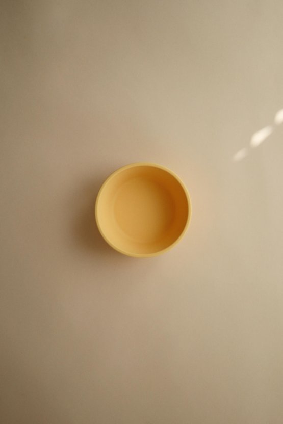 Silicone Suction Bowl - Daffodil