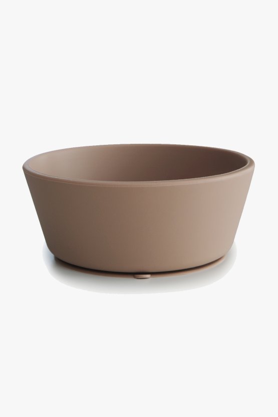 Silicone Suction Bowl - Natural