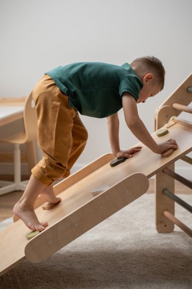 Image of Forest Climber & stone ramp