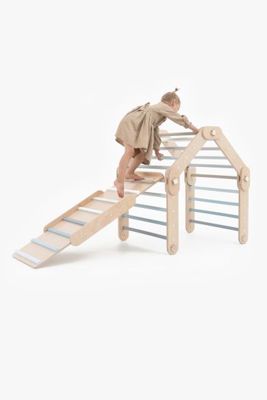 Image of Blue Climber & bar ramp