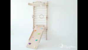 Video thumbnail: Climber & forest stone ramp