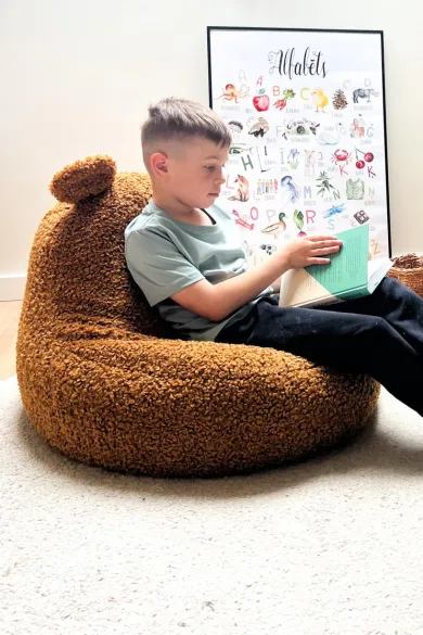Image of Bean Bag Teddy - Sunflower