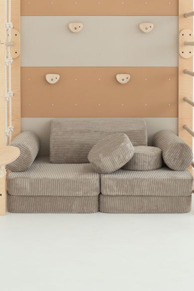 Image of Gym Mat / Play Sofa, Grey