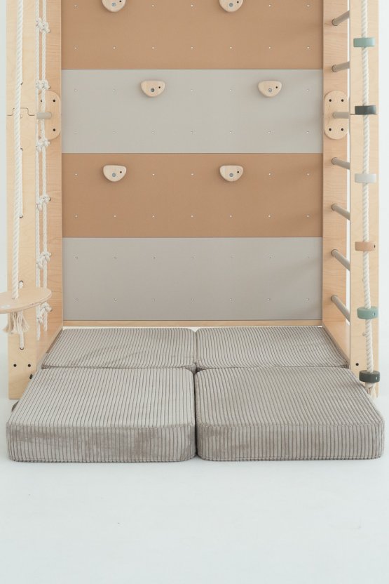 Gym Mat / Play Sofa, Grey