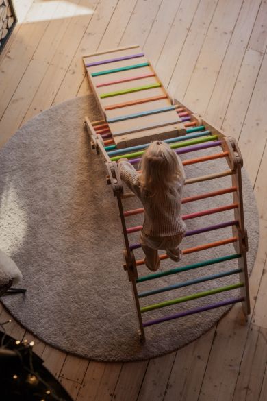Image of Colored Climber & bar ramp